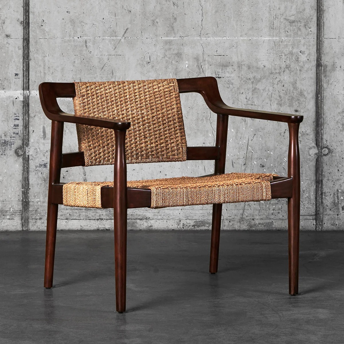Coffee Tea Or - ✗ Fauteuil en rotin et bois