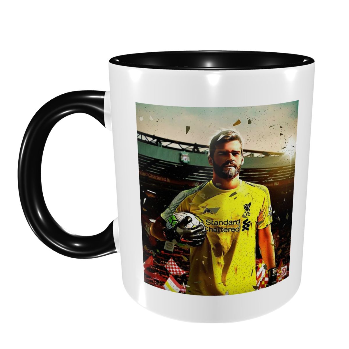 Wallpaper Coffee And Tea - Alisson Becker Mug en céramique amusant
