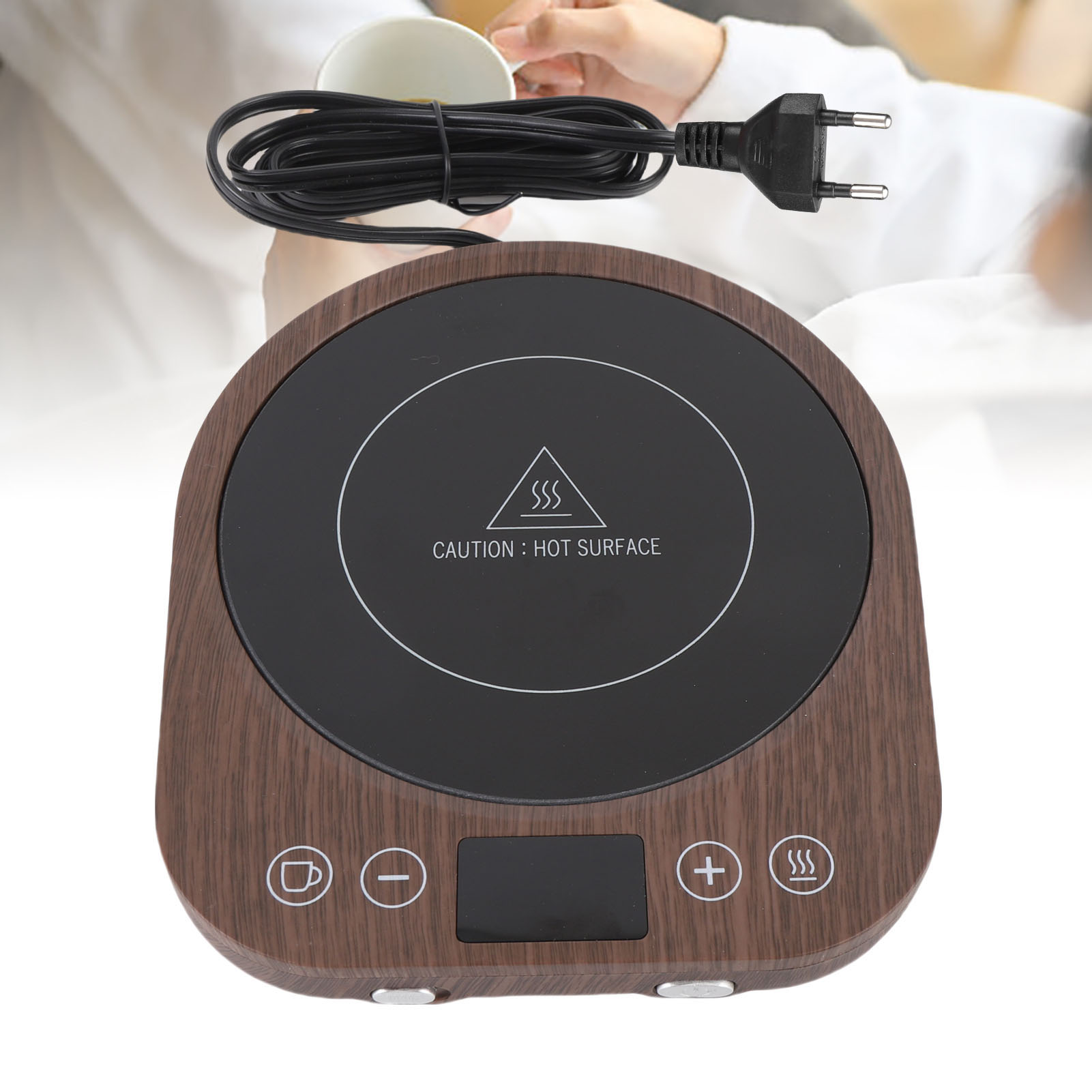Coffee Tea Warmer - Chauffe-tasse 36W, chauffage rapide, 3 réglages