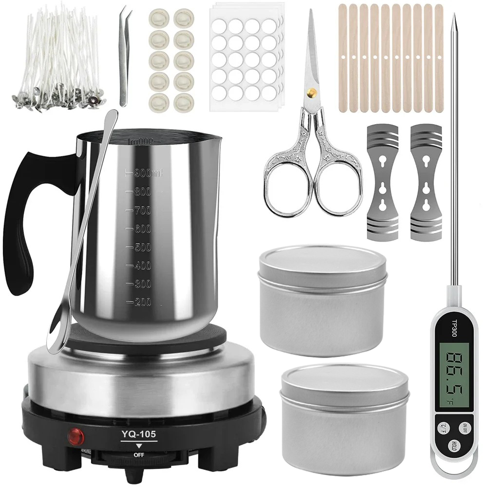 Pour Over Kettle - Pot verseur de bougies avec plaque