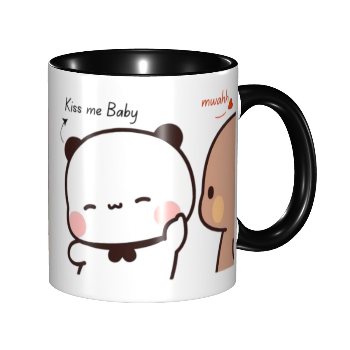 Coffee Tea You And Me - Personnalisé Kiss Me bébé Mwah Bubu