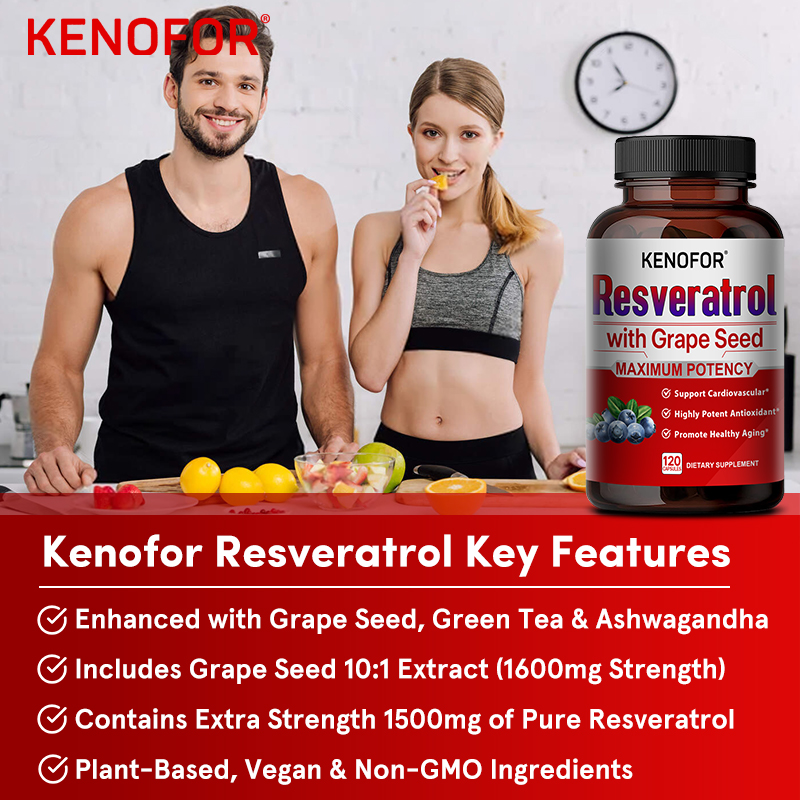 Coffee Tea Mix - Complexe de Resvératrol Premium 1500mg avec