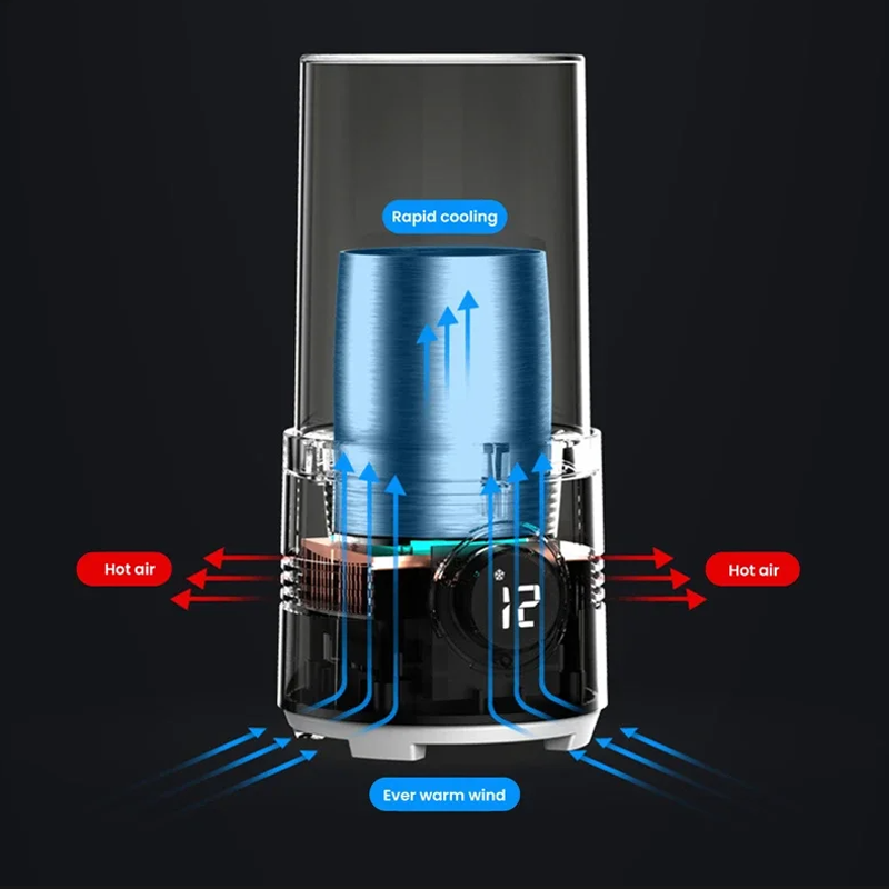 Coffee Tea Warmer - Gobelet isotherme 2 en 1 pour