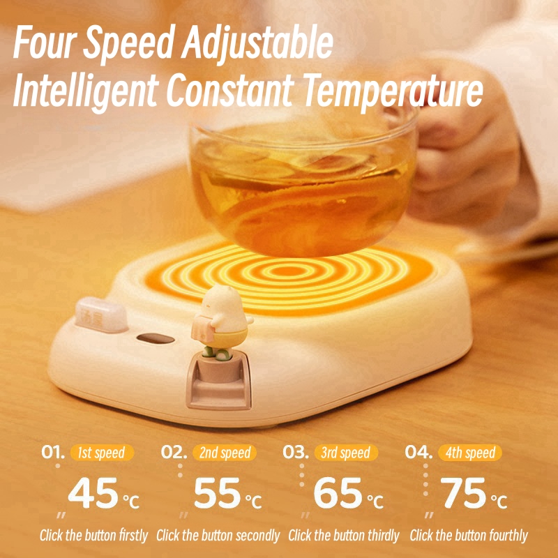 Coffee Tea Warmer - Chauffe-tasse électrique 40W, plaque chauffante pour