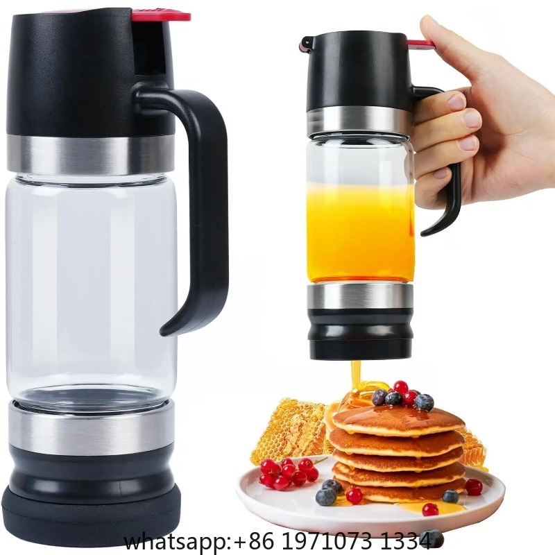 Coffee Tea Or - Distributeur de miel anti-goutte avec base,