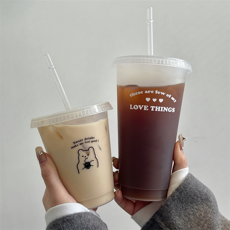 Coffee Tea Equipment - Bouteille d'eau Kawaii pour café, jus