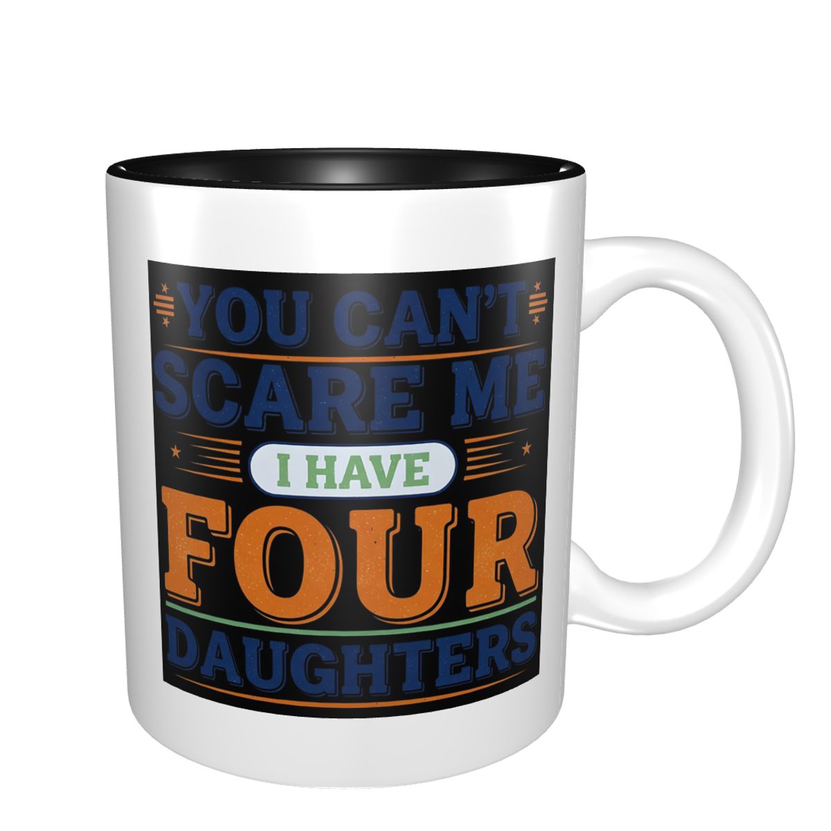 Coffee Tea You And Me - Mug en céramique amusant « Tu