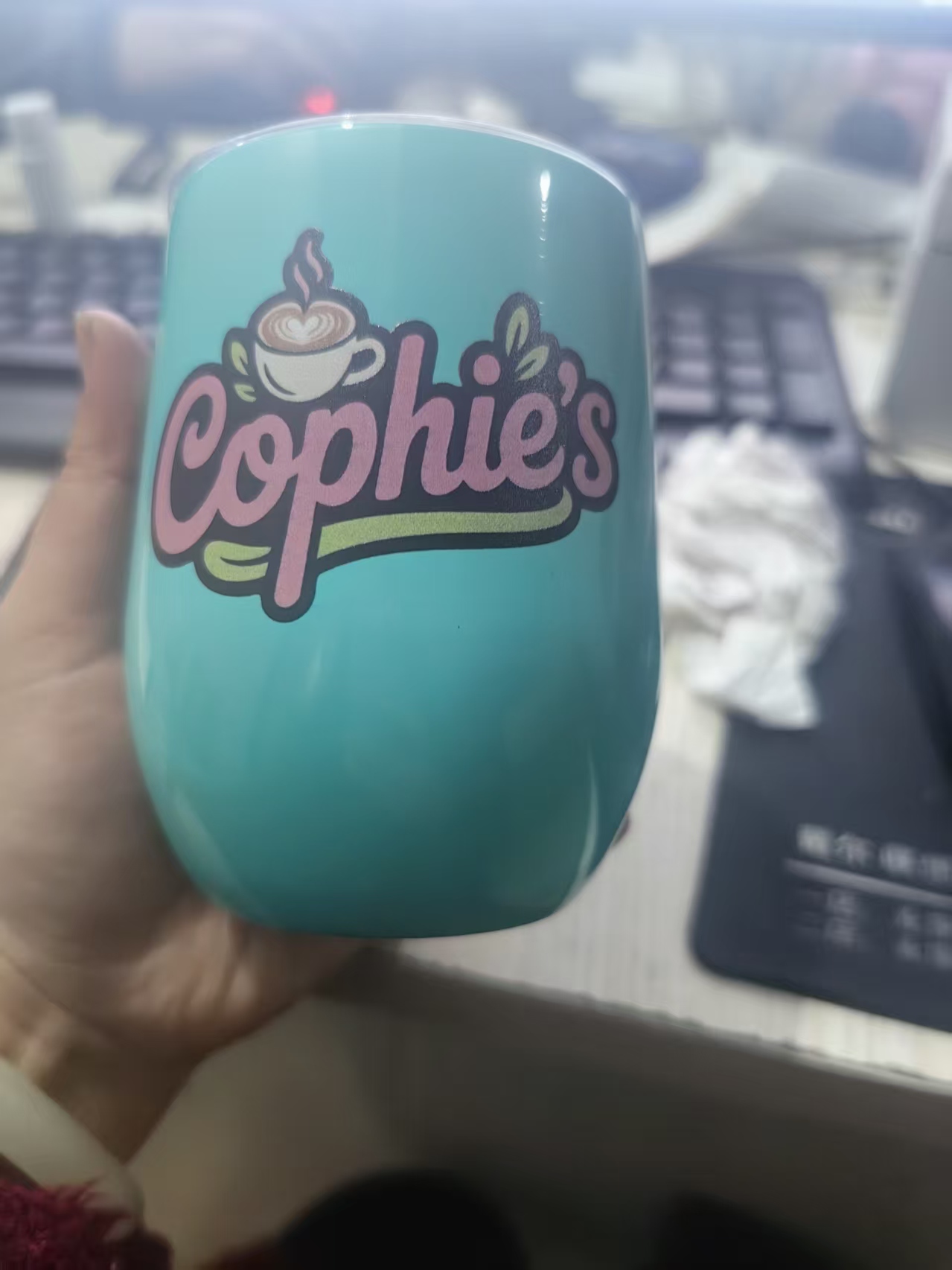 Coffee Tea Equipment - Tasse à œufs de 12oz, tasse