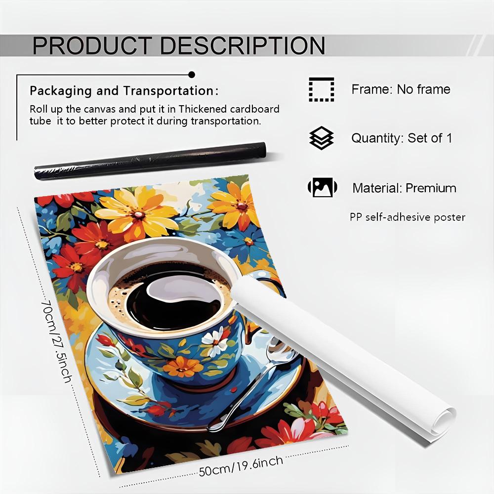 Affiche de tasse de café pour  - Wallpaper Coffee And Tea avis et prix