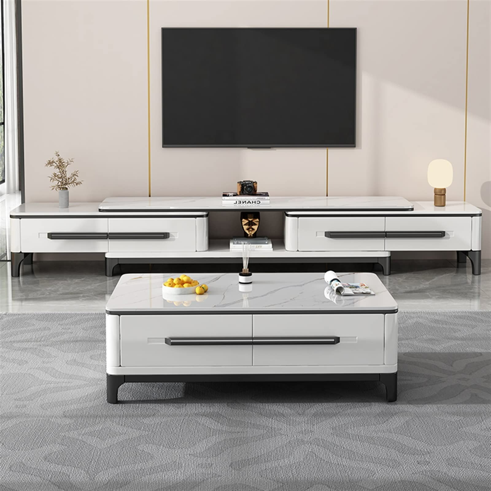 Ensemble Meuble TV et Table Ba - Coffee Tea Unit avis et prix