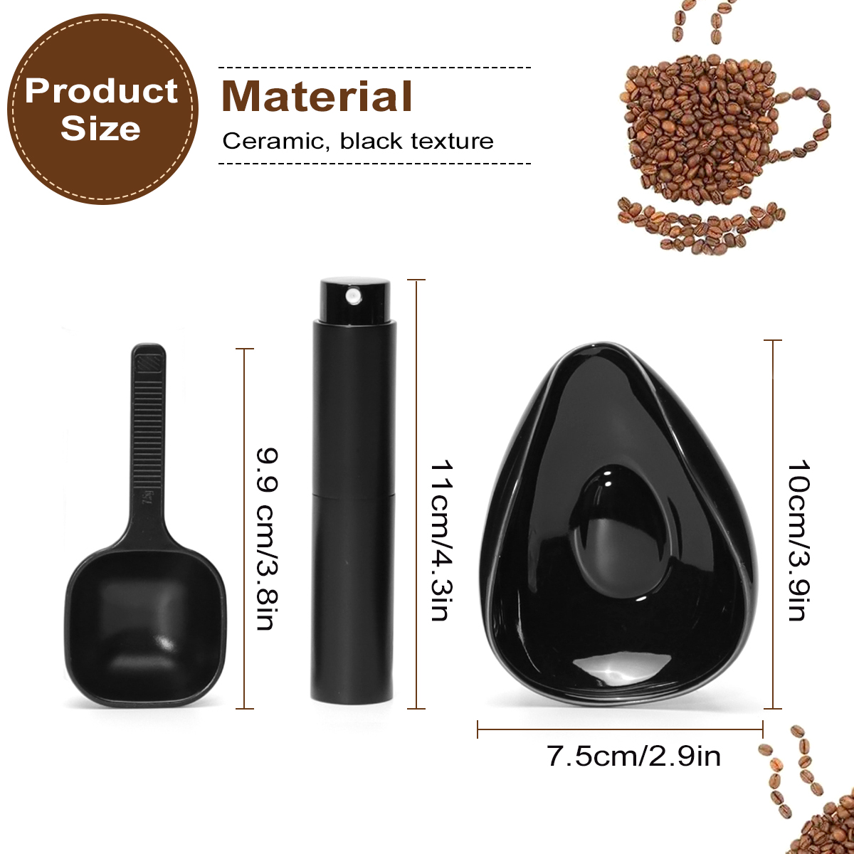 Leeseph – ensemble de tasses e - Coffee Tea Or avis et prix