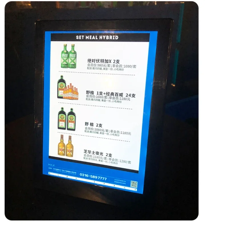 Présentoir de Liste des Vins à - Coffee Tea Menu avis et prix