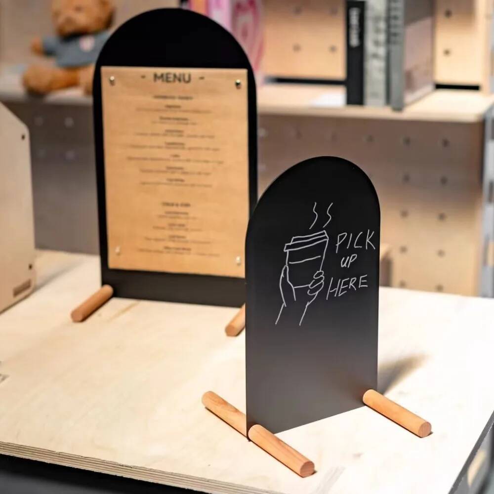 Support de menu en métal peint - Coffee Tea Menu avis et prix