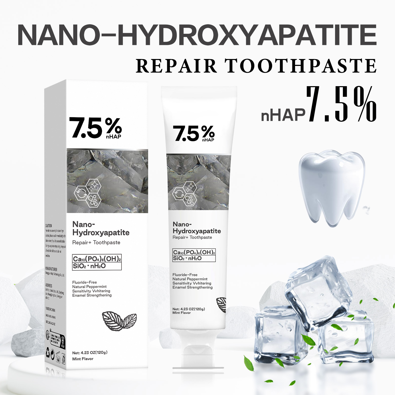 Dentifrice au nano-hydroxyapat - Coffee Tea Unit avis et prix