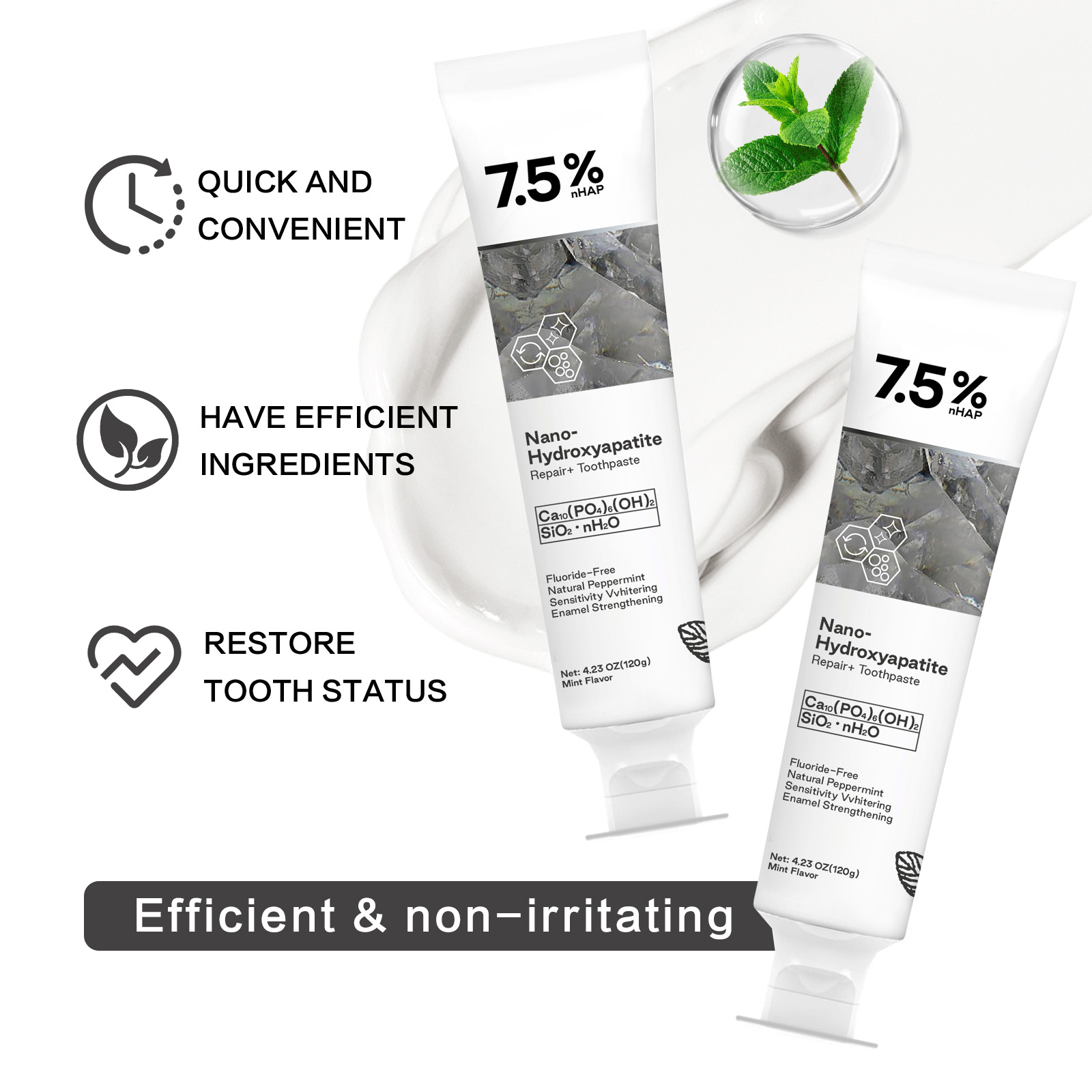 Dentifrice au nano-hydroxyapat - Coffee Tea Unit avis et prix