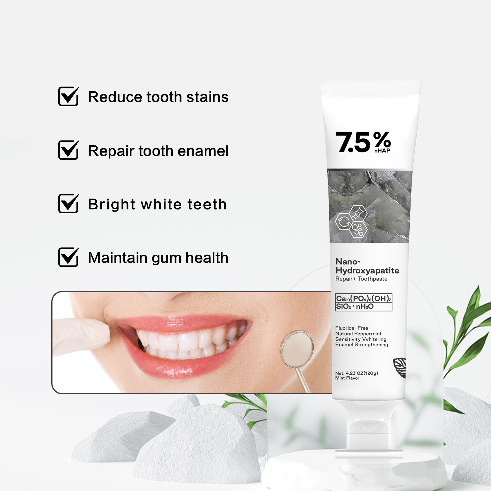 Dentifrice au nano-hydroxyapat - Coffee Tea Unit avis et prix