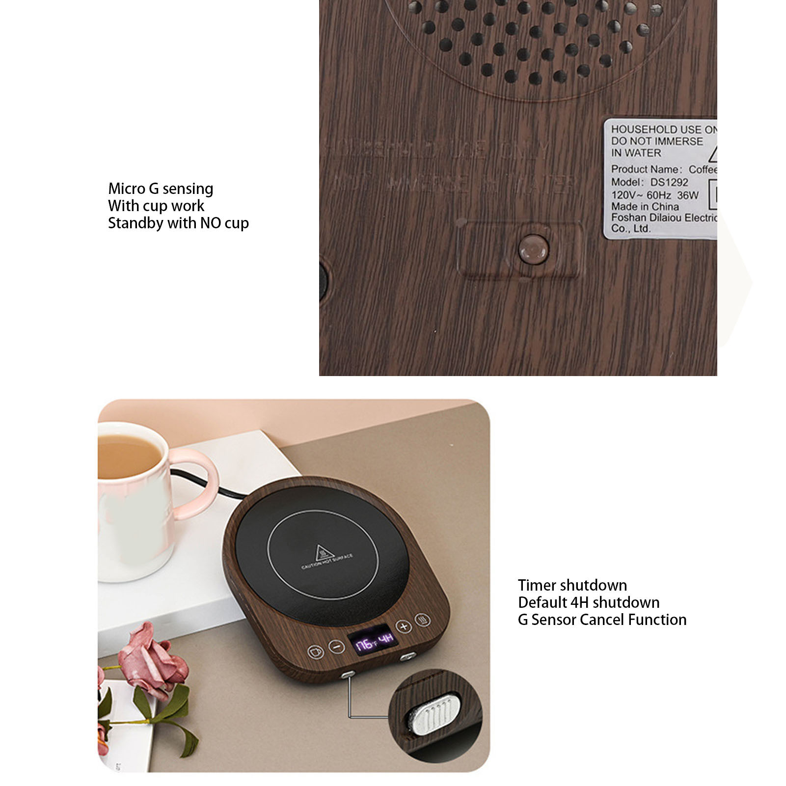 Chauffe-tasse 36W, chauffage r - Coffee Tea Warmer avis et prix