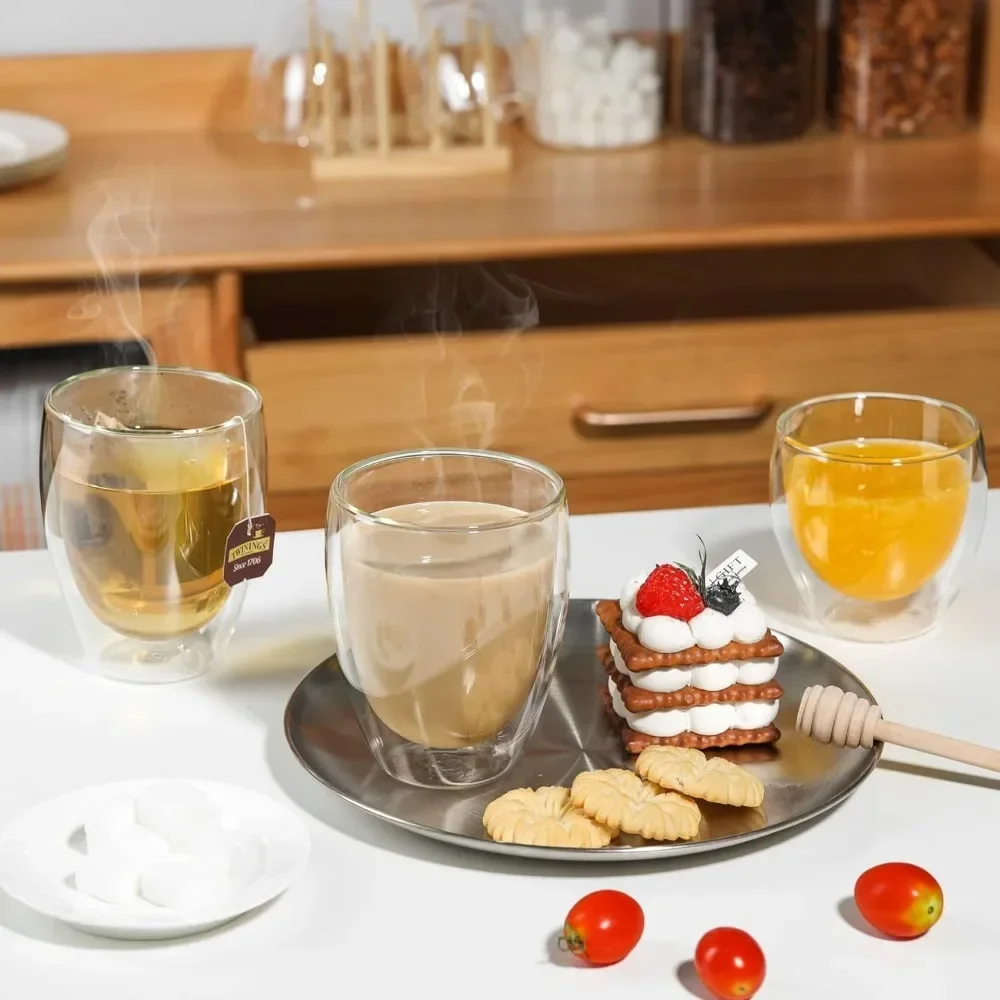 Tasses à café en verre transpa - Juice Tea Coffee avis et prix