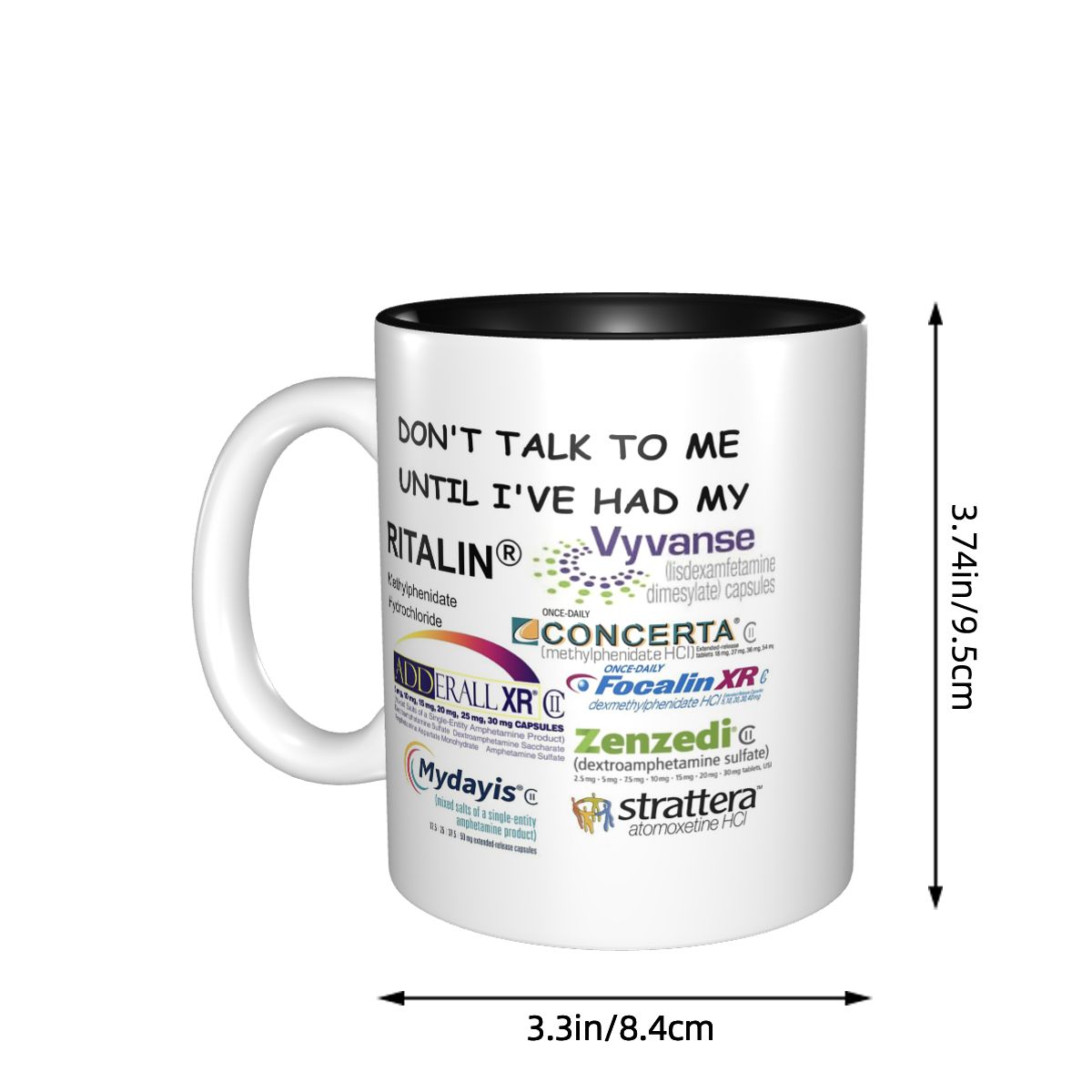 Tasse à café en céramique amus - Coffee Tea You And Me avis et prix