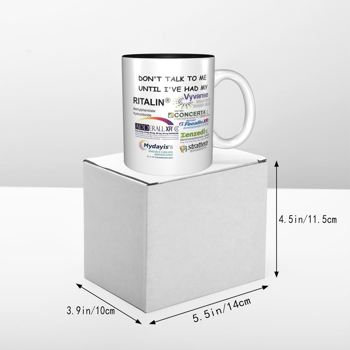 Tasse à café en céramique amus - Coffee Tea You And Me avis et prix