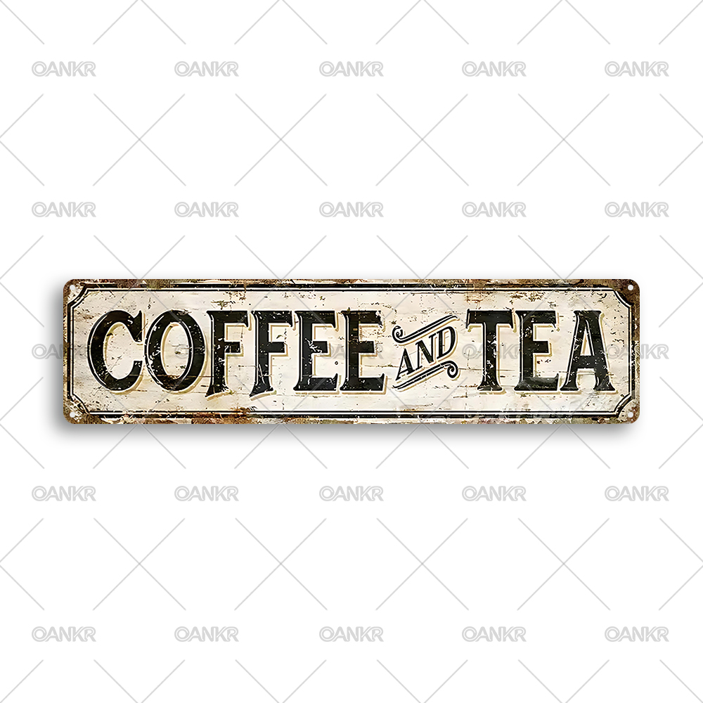 Affiches murales vintage en mé - Coffee Tea Poster avis et prix