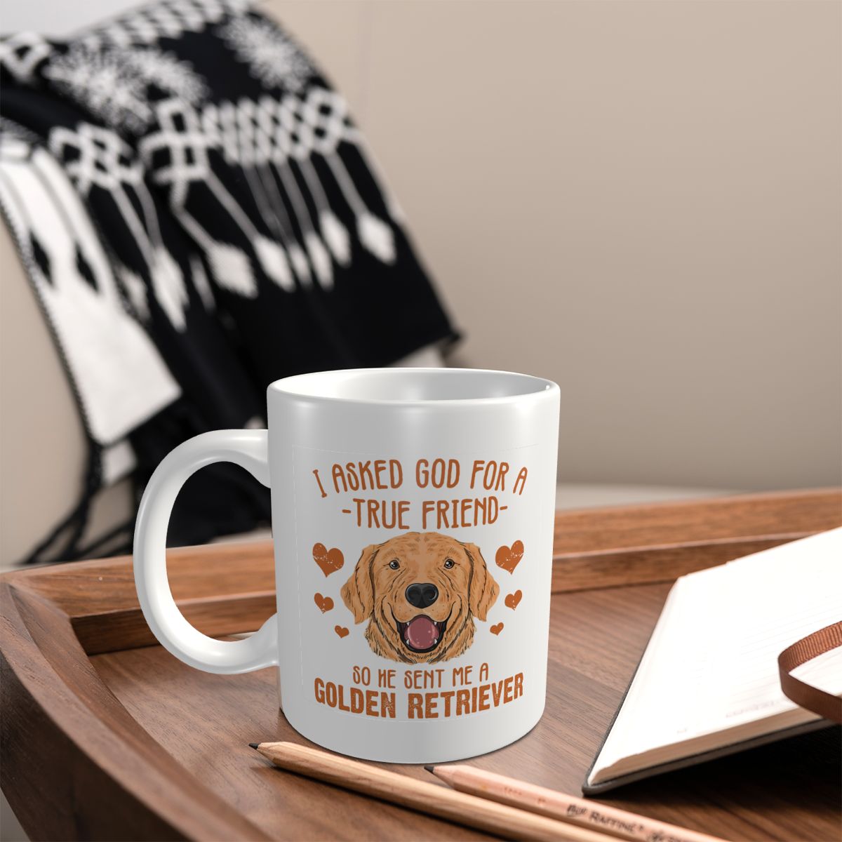 Mark Cup Mug Golden Retriever  - Coffee Tea You And Me avis et prix