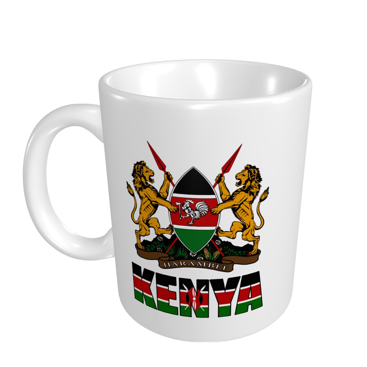 Mark Cup Mug Kenya Lettre Drap - Coffee Tea Kenya avis et prix