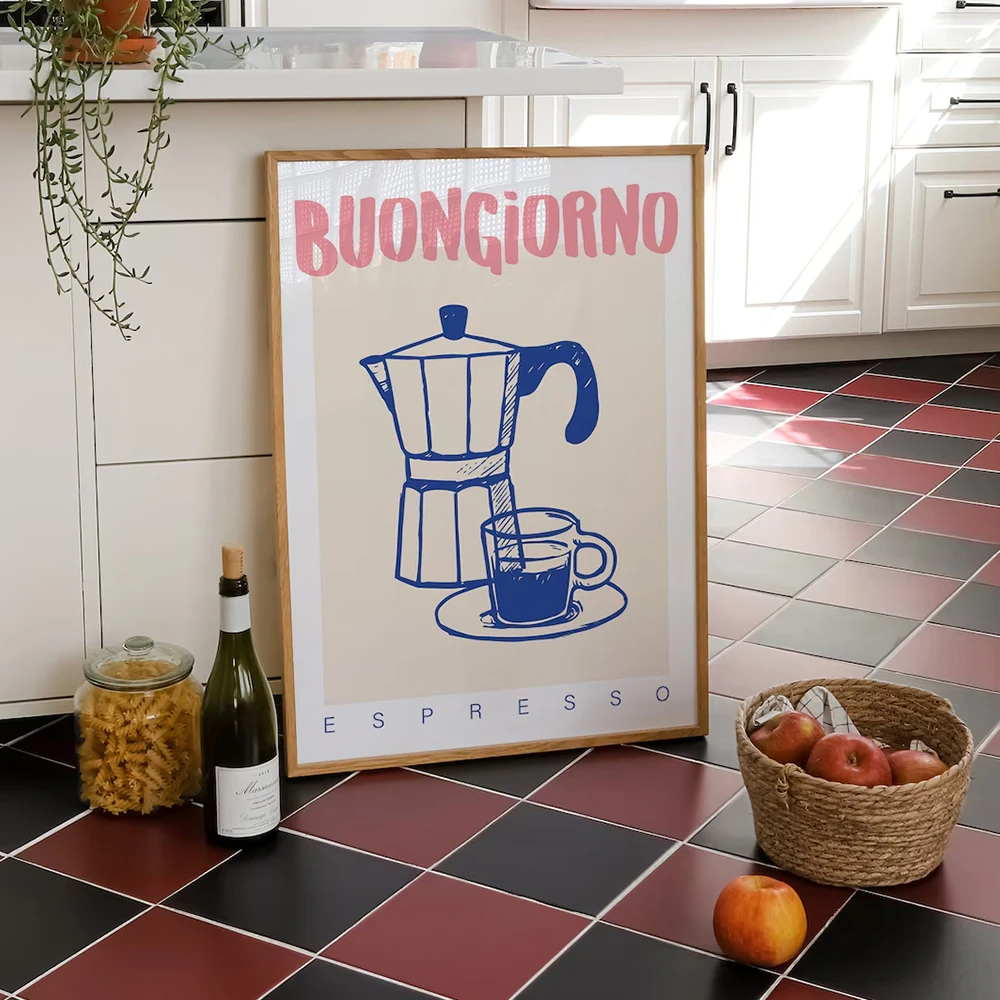 Impressions d'art mural expres - Coffee Tea Poster avis et prix