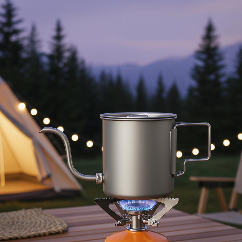 Bouilloire à café en titane pu - Pour Over Kettle avis et prix