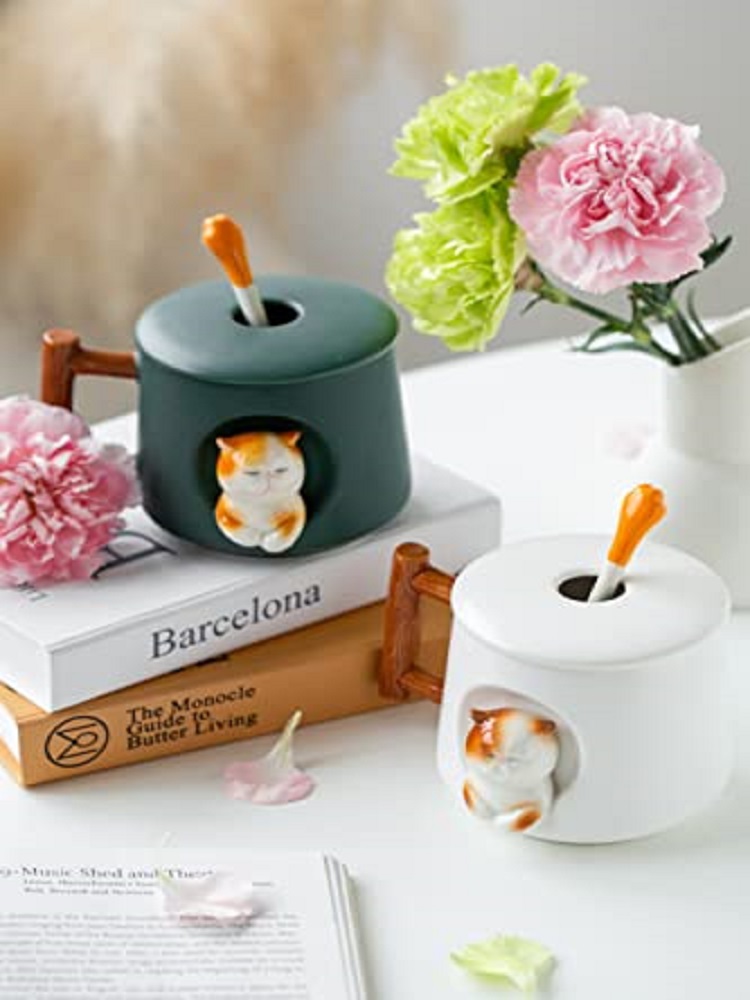 Adorable tasse à café en céram - Coffee Tea Spoon avis et prix