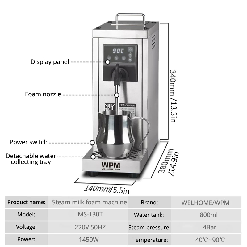 Machine à eau bouillante Machi - Coffee Tea Equipment avis et prix