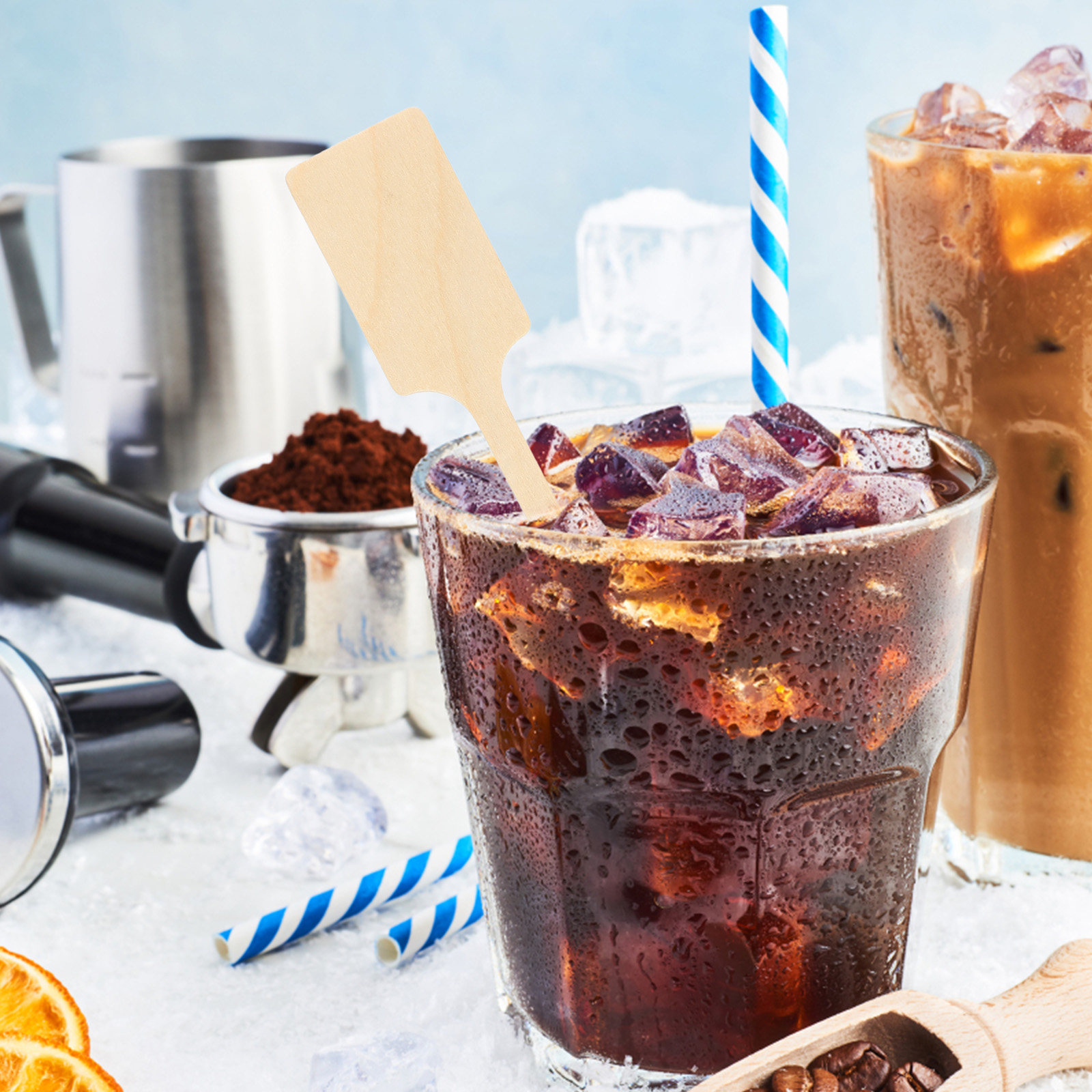 100 bâtonnets mélangeurs en bo - Juice Tea Coffee avis et prix