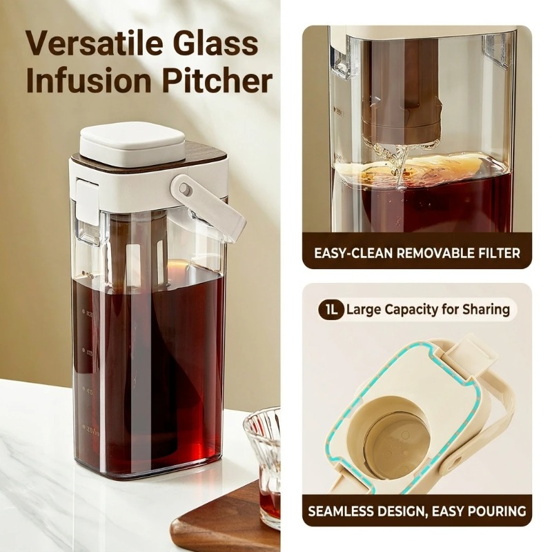 Carafe à café froid anti-fuite - Coffee Tea Brew avis et prix
