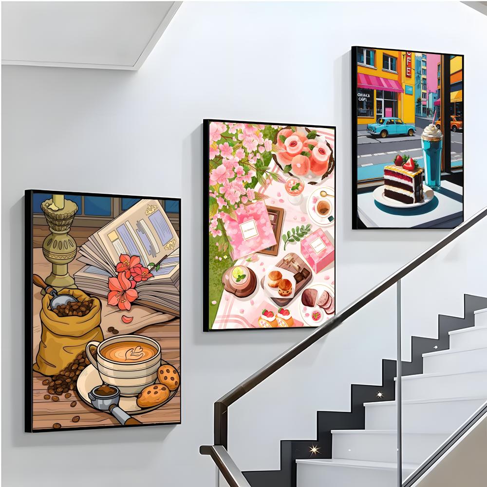 Affiche en papier imprimé sur  - Wallpaper Coffee And Tea avis et prix