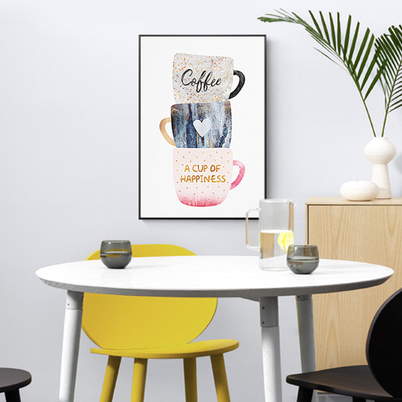 Peinture sur toile nordique ta - Coffee Tea Picture avis et prix