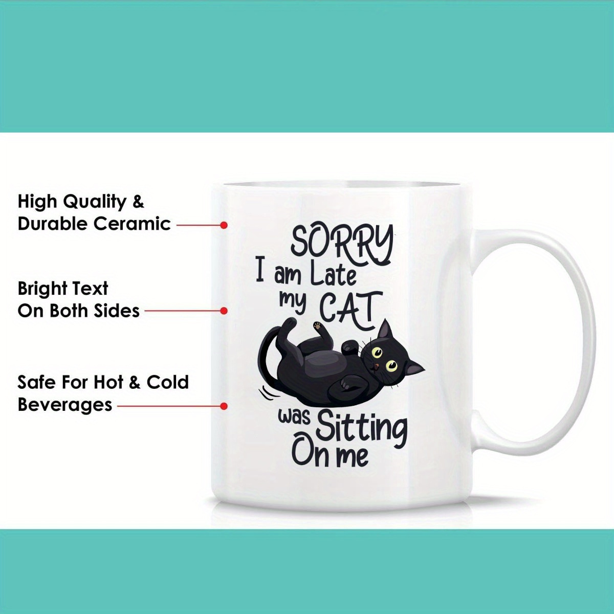 1 tasse en céramique en forme  - Coffee Tea You And Me avis et prix