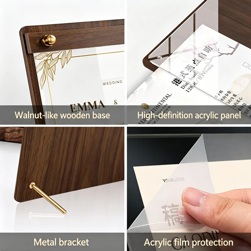 Support de table publicitaire  - Coffee Tea Menu avis et prix