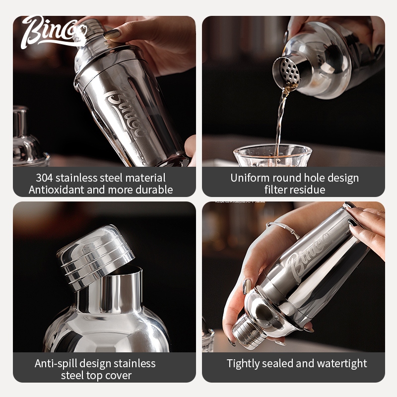 Ensemble de shakers en acier i - Coffee Tea Equipment avis et prix