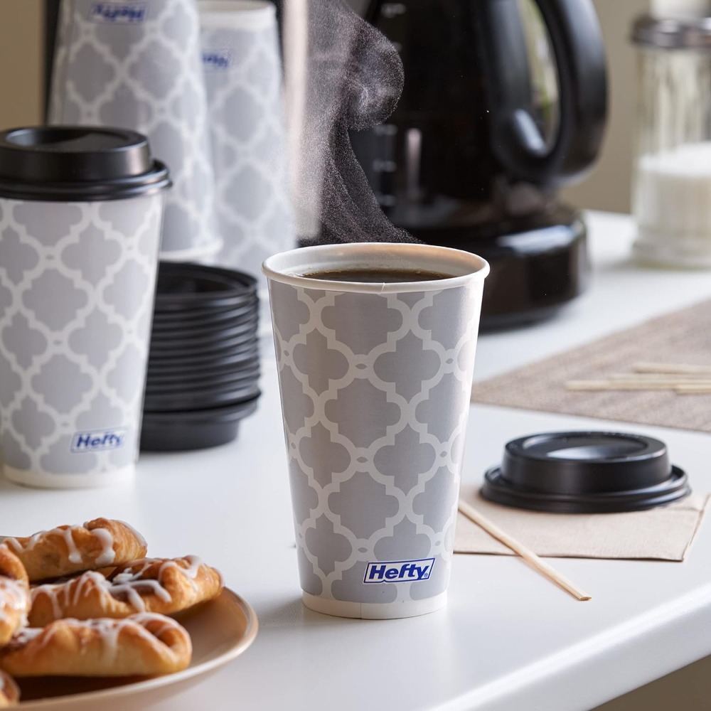 Gobelets en papier isolés avec - Wallpaper Coffee And Tea avis et prix
