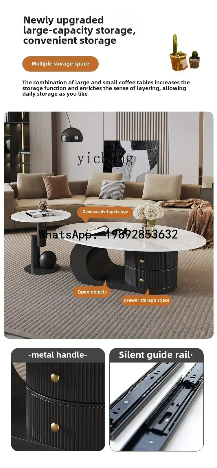 FZ – Table basse créative de S - Coffee Tea Unit avis et prix