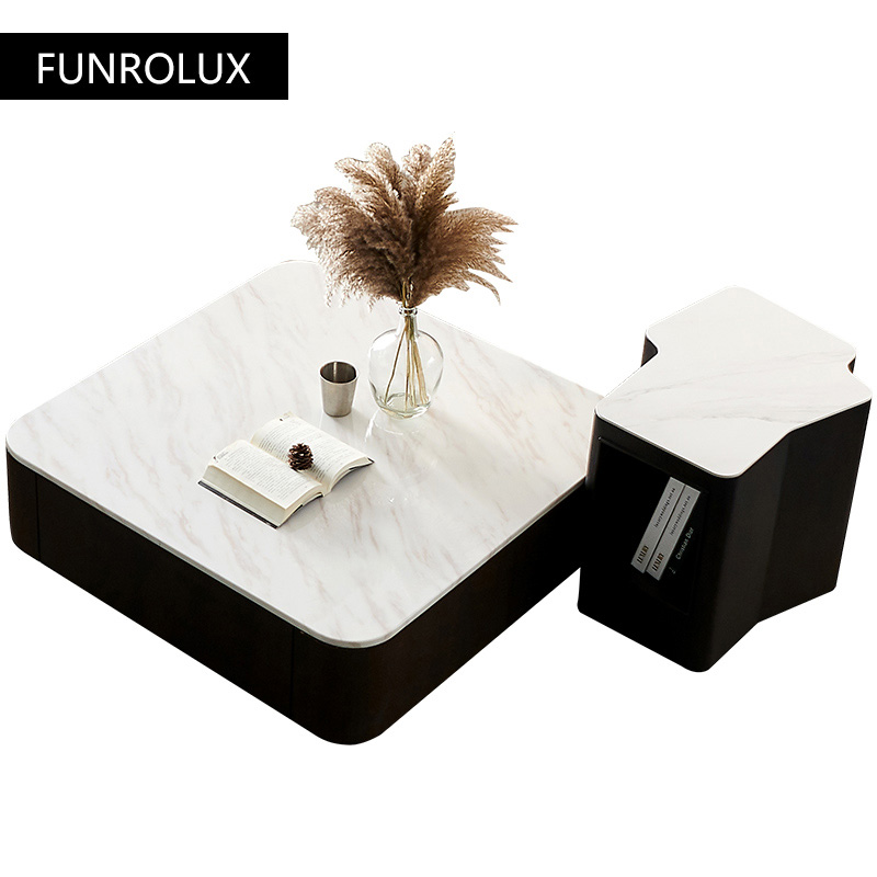 Table basse carrée moderne en  - Coffee Tea Unit avis et prix