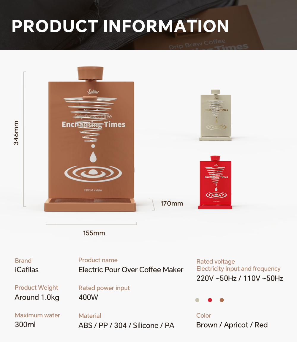 ICafilas-Cafetière Électrique  - Coffee Tea Machine For Home avis et prix
