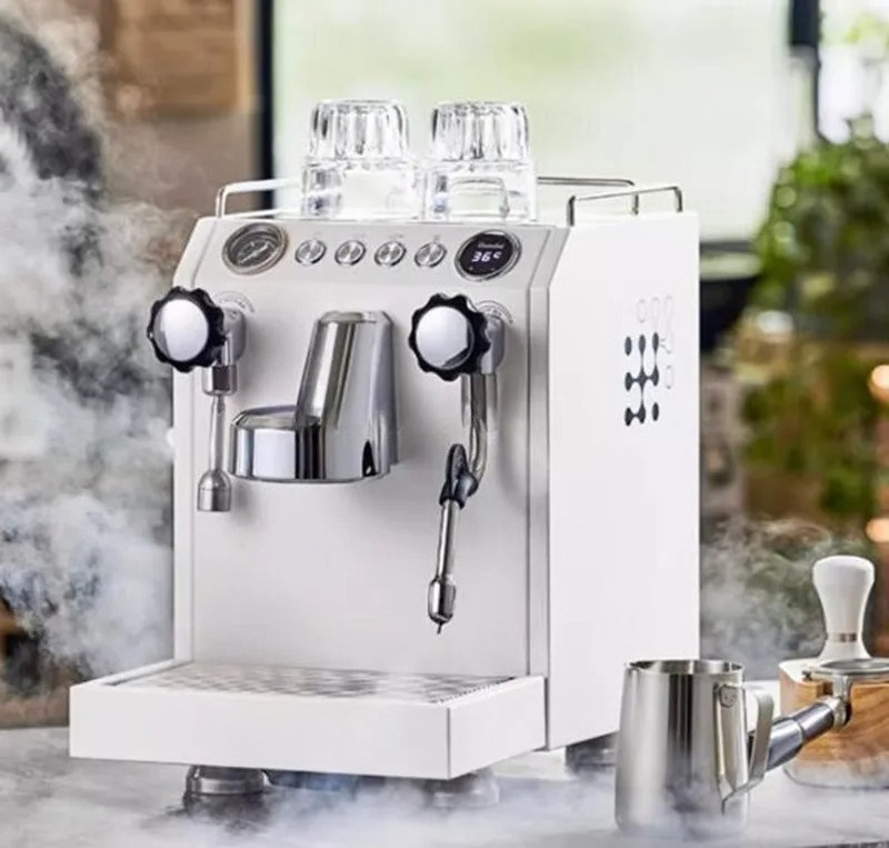 Machine à café semi-automatiqu - Coffee Tea Machine For Home avis et prix