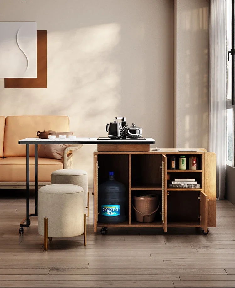 Table à thé en bois massif, pe - Coffee Tea Unit avis et prix