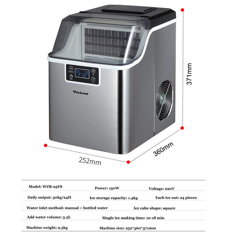 Machine à glaçons commerciale, - Coffee Tea Machine For Home avis et prix