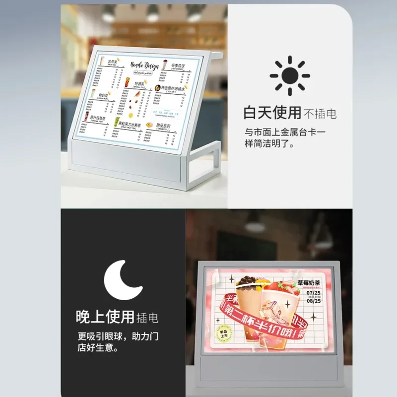 Carte d'affichage de Menu LED  - Coffee Tea Menu avis et prix
