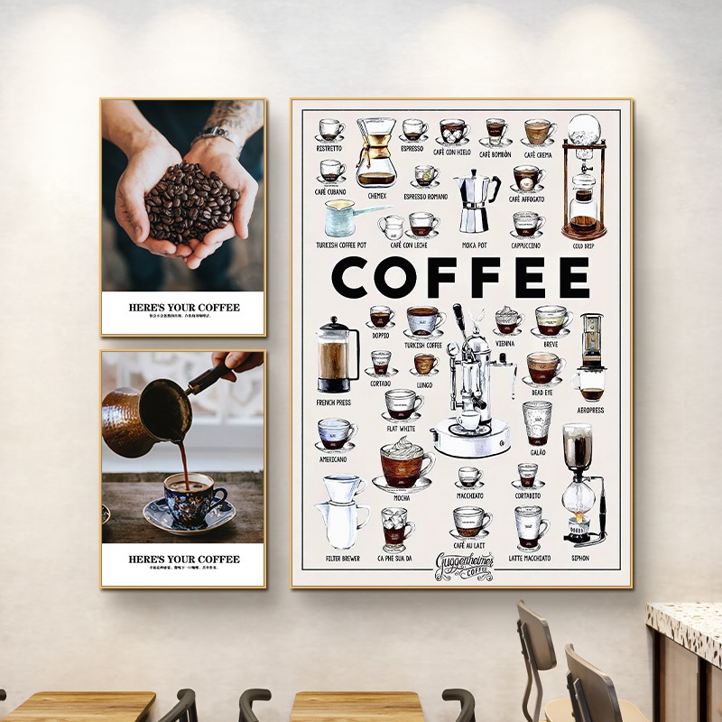 Heres votre café goût haricots - Coffee Tea Menu avis et prix