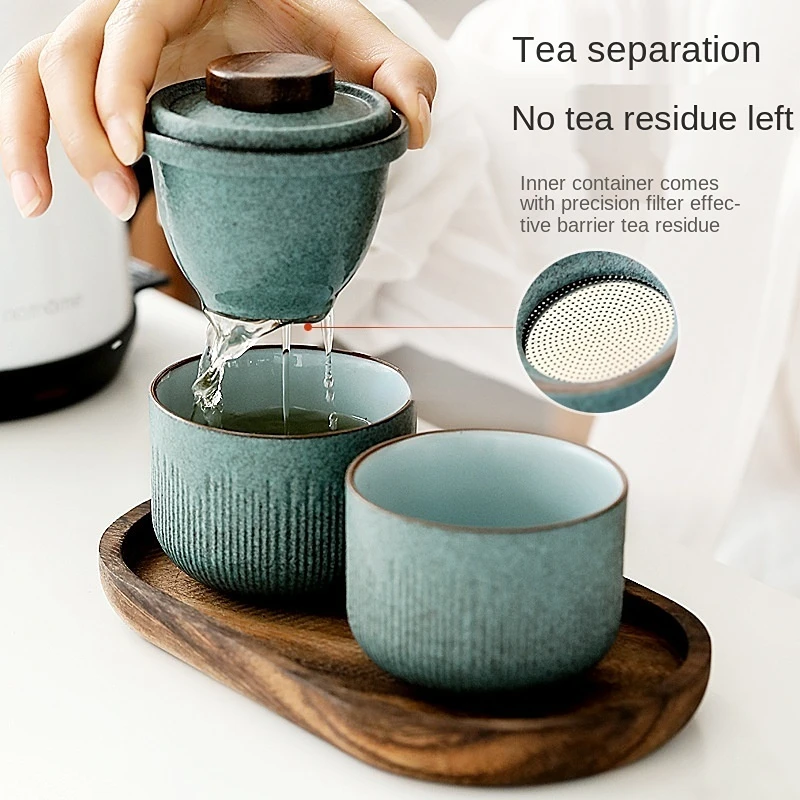 Service à thé Kung Fu de voyag - Coffee Tea Or avis et prix