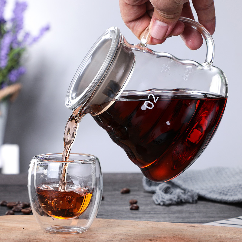 Ensemble de cafetière en verre - Pour Over Kettle avis et prix