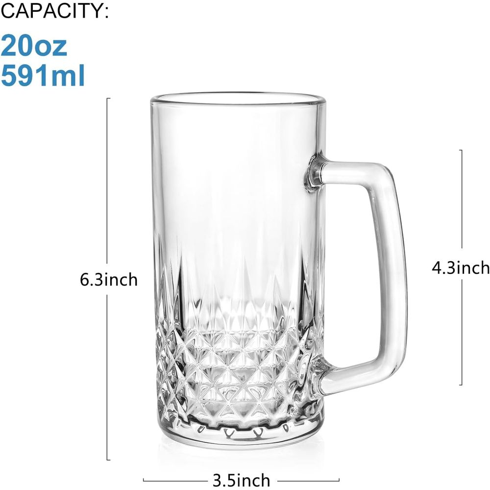 Ensemble de 4 tasses en verre  - Coffee Tea Or avis et prix